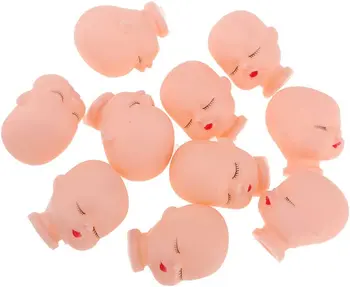 10 штук красных губ для сна миниатюрной куклы на заказ