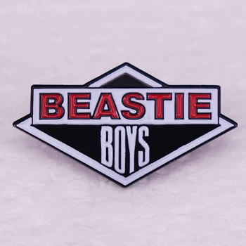 Эмалированная булавка Beastiies для мальчиков, броши музыкальных рок-групп, значки